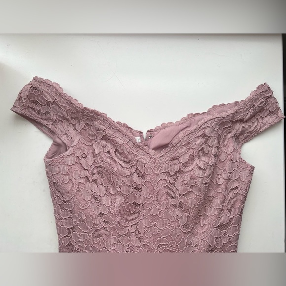 Donated Prom Dress Drive       Bridesmaid Wedding Formal Prom long dress lace - Picture 8 of 14